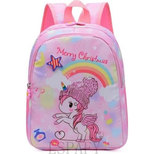 Unicorn Kids Cartoon Schoolbags For Baby Girls Children School Bags Cartoon Princess Student Backpack For Birthday gift