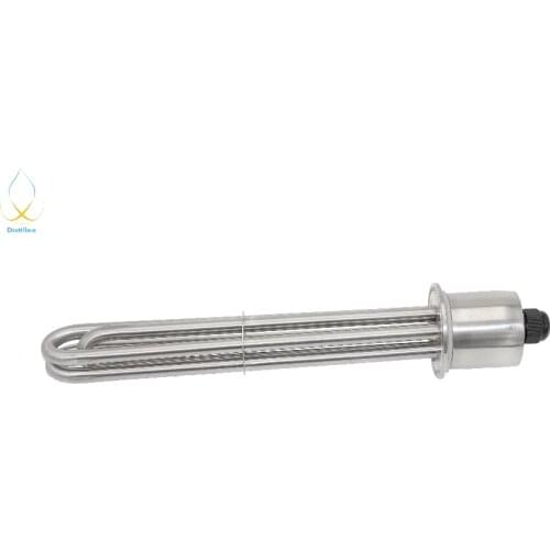 220V/6000W Electric Heater SS304 , Acid resistant cap SS304 2" OD64mm Clamp connection