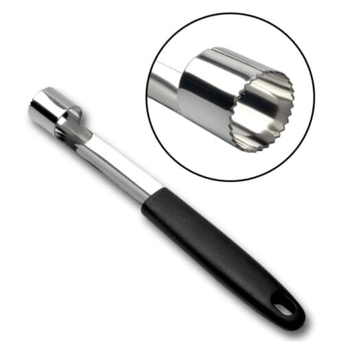 Hot Sale Black Stainless Steel Fruit Apple Pear Corer remover Slicers Cutter Kitchen Tool