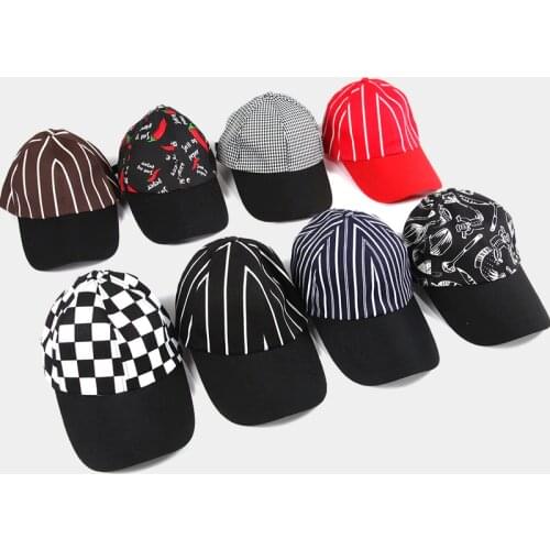 Chef Kitchen Workwear Accessories Hat Western Service Cooking Hat Restaurant Hotel Waiter Baseball cap Coffee Shop Chef Hat
