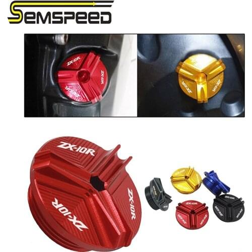 For KAWASAKI ZX10R ZX-10R ZX 10R 2004-2018 2019 2020 2007 2015 2016 2017 CNC Motorcycle Accessories Engine Oil Drain Plug cover