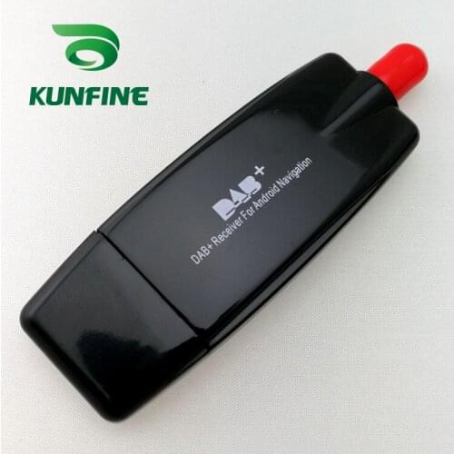 KUNFINE Universal Car styling 12V-24V Car DAB+ Tuner Car Radio Plug and Play Compatible With Android Car DVD GPS Player