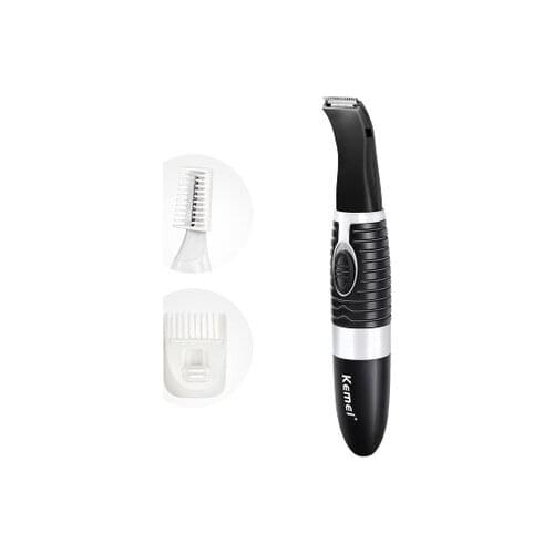 3 In 1 KM-5002 Hair Clippers for Pets Dog Hair Shaver Grooming Kit AA Battery Shaver with Guide Comb