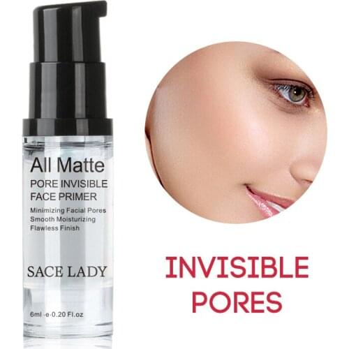 Invisible Pores Primer All Matte Oil Control Lasting Base Makeup Whitening Moisturizing Remove Dark Circles Primer Essence TSLM1