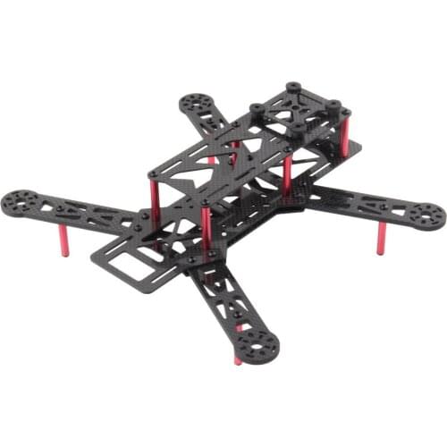 Upgrade Version 250mm Mini FPV Quadcopter Glass Carbon Fiber Frame Kit for QAV250