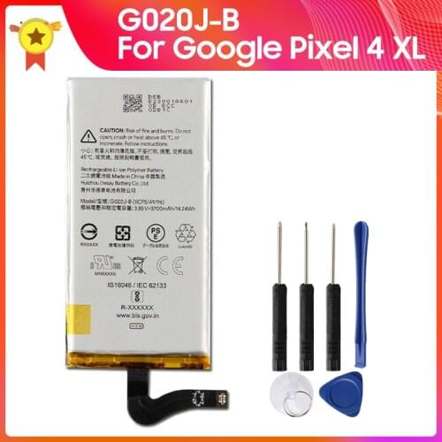 Original Replacement Battery G020J-B For Google Pixel 4 XL Pixel4 XL 3700mAh 14.24wh 3.85V