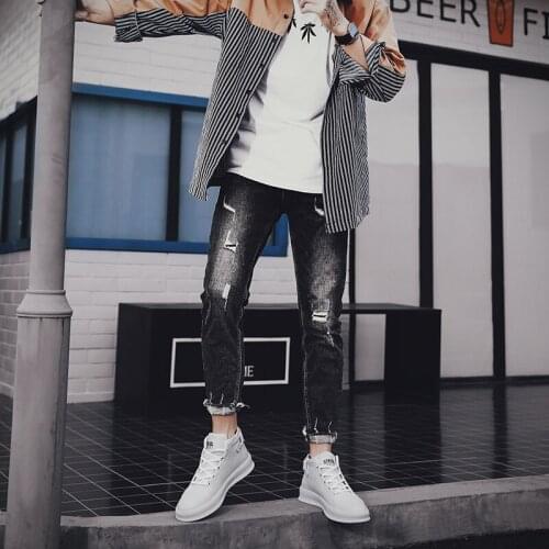 Casual Male Shoe Casual Fashion Sneakers Shoes Man White Sports Sneaker Shoe Zapatillas Informales Hombre Men Leather