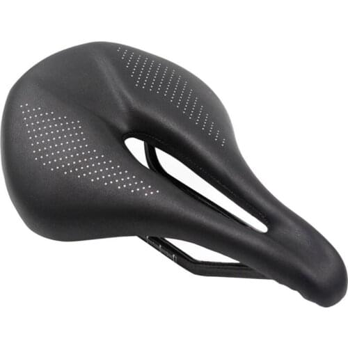 Road Mountain Bike Saddle PU + Carbon Fiber Saddle Triathlon Bicycle Saddle Trail Race Seat