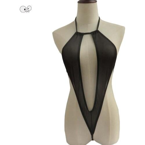 Sexy G-string See-through Micro Mini Bikinis Women Beach Sunbath Bathing Suit Costumes Lingeries Swimwear Swimsuit Monokini