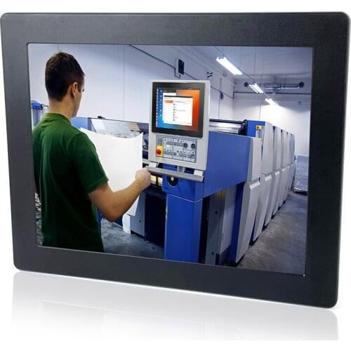 Mini All In One PC Celeron 3855U 64G SSD 4GB RAM Resistive Touch Screen Industrial 12 inch Rugged Tablet With WIFI is optional