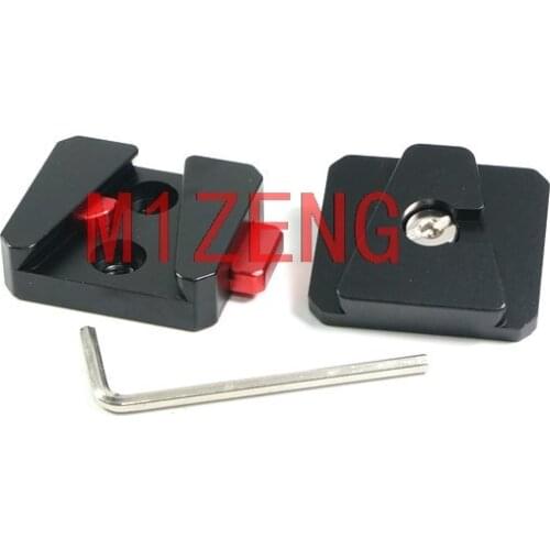 1/4 Universal V Mount Battery Quick release plate Metal alloy board adapter for camera cage Tripod Monopod BallHead arca-swiss