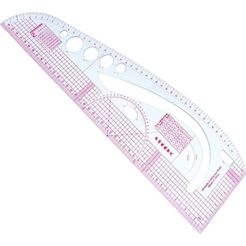 New 1pc Super Soft Plastic Curve Ruler Drawing Tailor Ruler Yardstick Sewing Tools Accessories 45x13cm DIY Sewing Tool