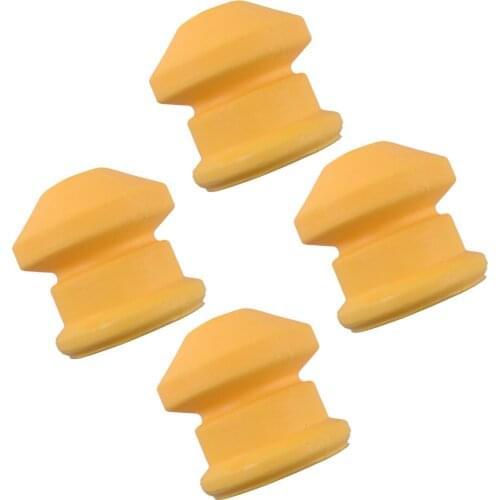 4pcs/Set 15783030 Yellow Front Suspension Jounce Bumper Spring Fit for Hummer H3 H3T 2009 2010 Polyurethane