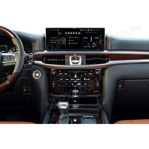 10.0 For Lexus LX570 2015-2021 Android Car Stereo Radio with Screen Tesla Radio Player GPS Navigation Head Unit Carplay DSP