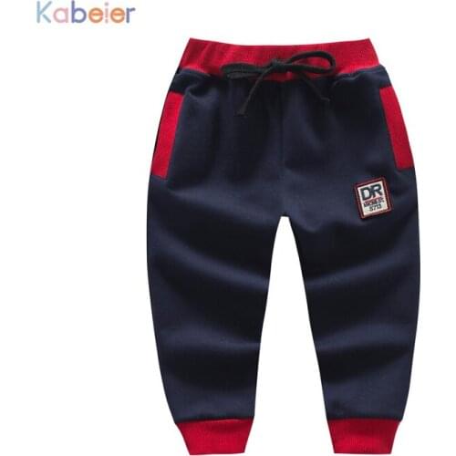 Kabeier Casual Children Girl Pants For Baby Boys Trousers Clothing Kids Long Pants Brand Soft Trousers Children' s Pants KZ1922