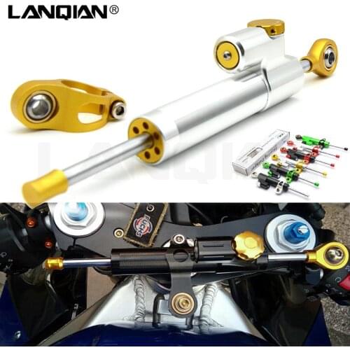 Motorcycle Damper Stabilizer Damper Steering Reversed Safety Control For SUZUKI GSF1200/GSF1250/GSF650 BANDIT GSX1250 F/SA/ABS