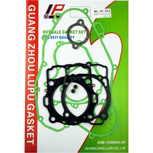 For KTM 400 450 530 EXC XCW 08-11 Motorcycle Gasket Kit Motorbike Engines Crankcase Covers Cylinder