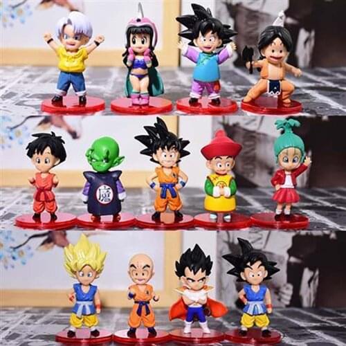 Anime Action Figure Toys Childhood Monkey King Kiki Vegeta Trunks Figure Decoration Action Figure Toys