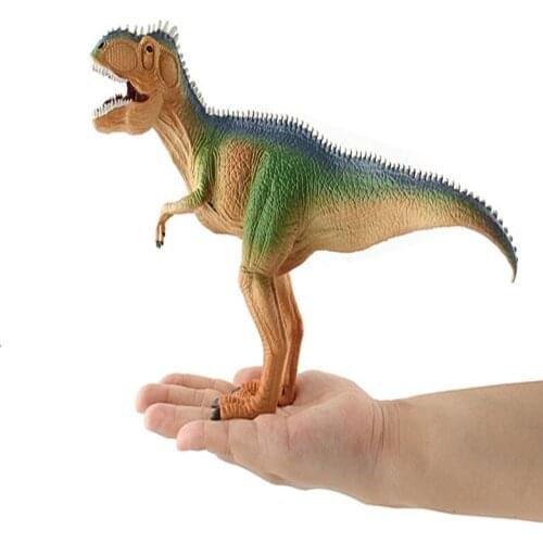 1pc 29cm Colorful Giganotosaurus Dinosaurs Models Big Size Models Toys Figures Simulation Model for Kids Educational Boy Gifts