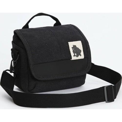Canvas Camera Bag Photo Case for Canon EOS M50 M200 M100 M10 M6 Mark II SX540 SX530 SX420 SX410 Nikon B700 B600 B500 L840 L830