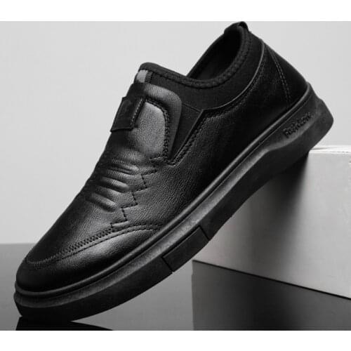 Comfortable Fashion Men Loafers Soft Moccasins High Quality Spring Autumn Leather Shoes Men Flats Driving Shoes