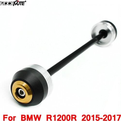 Motorcycle POM Wheel Protector For BMW R1200R 2015-2017 Crash Slider Pad Circle Decoration Front