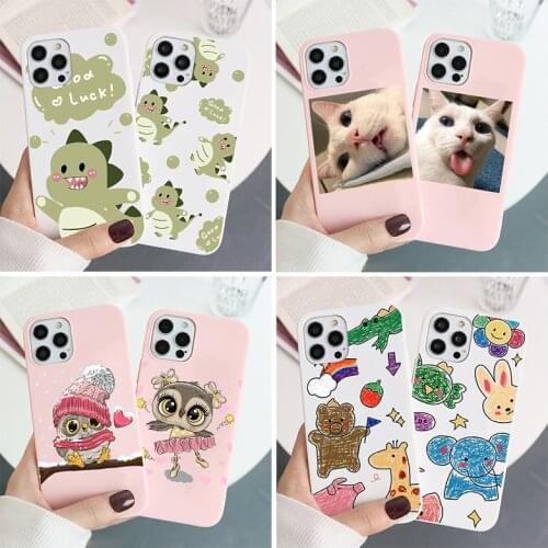 Soft TPU Case For Samsung A32 A52 A50 A51 A20e S21 S20 Ultra A72 A70 A71 A21s A31 A50s A40 A12 S10 S9 S8 Plus S10e Cartoon Cases