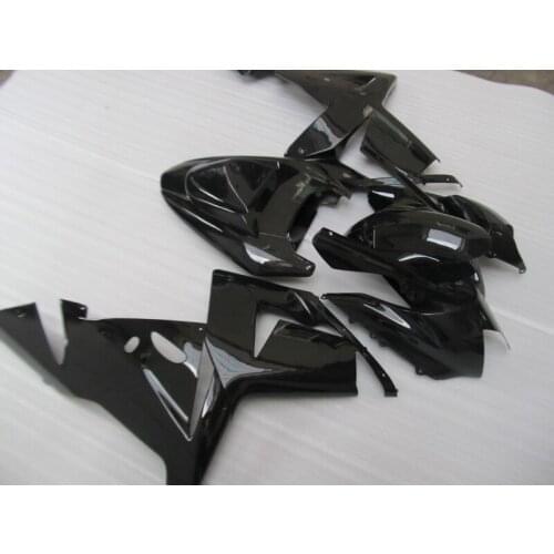 100% new fairings bodywork for Kawasaki ZX10R 2004 2005 NINJA Fairing kit ZX 10R 04 05 all glossy black bodykits YV38