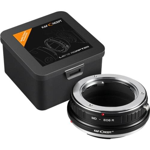 New K&F Concept adapter for Minolta MD MC mount lens to Canon EOS RF camera EOS R5 EOS R6 free shipping