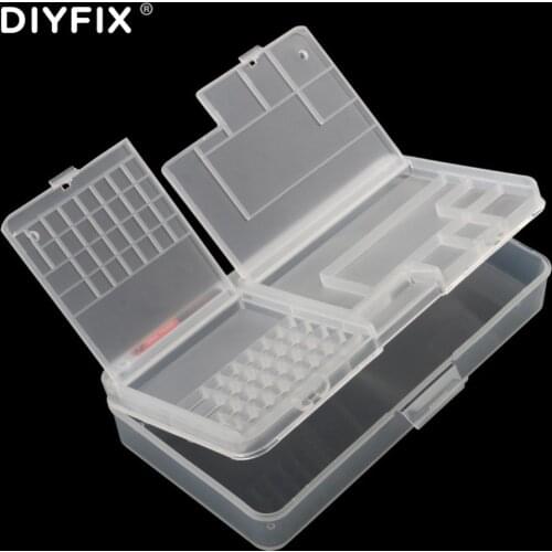 Organizer Storage Box for iPhone LCD Screen Motherboard IC Chips Component Screws Container Cellphone Repair Tools Accessories