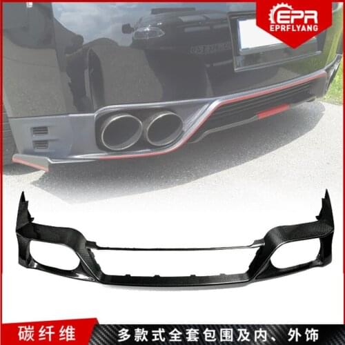 Suit For R35 Japanese Gtr Retrofit Later Oem Original Spoiler Rear Lip Carbon Fiber Surround Refitted Package