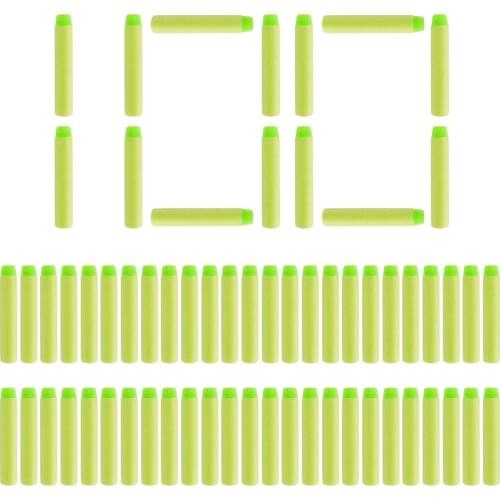 100PCS Darts For Nerf Zombie oft Hollow Hole Head 7.2cm Refill Darts Toy Gun Bullets for Nerf Series Blasters Xmas Gift