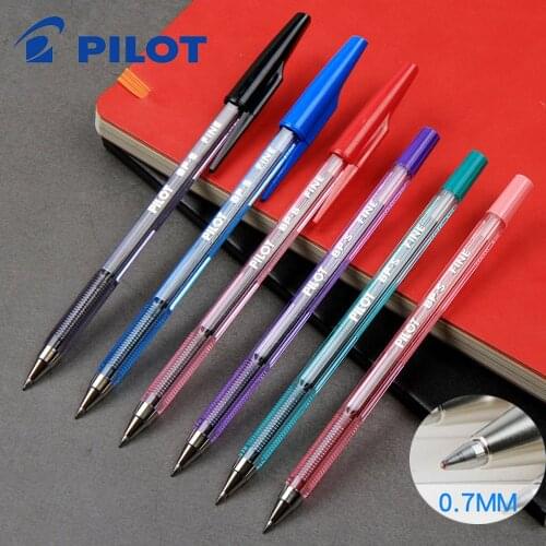 12pcs/lot Pilot BallPoint Pen BP-SF 6 colors choose Japan standard pen office and school stationery