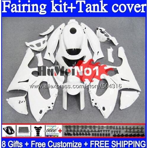 Thundercat For YAMAHA YZF-600R YZF 600R Gloss white 38MC.28 YZF600R 1996 1997 1998 1999 2000 2001 96 97 98 99 00 01 02 Fairing
