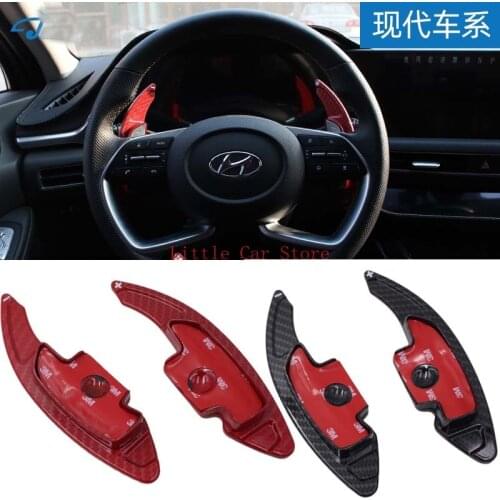 Steering Wheel Shift Paddle Extended For Hyundai Sonata 2020 Elantra 2021 MISTRA 2021 Tucson 2021 Shifter Extension Trim Cover