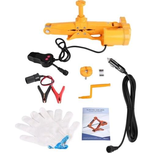 3 TON Car Electric Jack DC 12V 15A Automotive Lifting For SUV Van Garage And Emergency Equipment