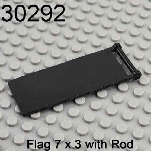 4pcs 30292 Building Blocks parts 3x7 flags and banners MOC Compatible toys for children Education Brick Parts