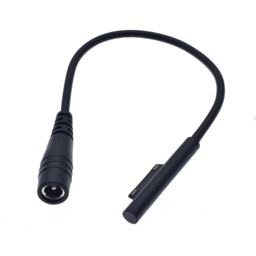 5.5*2.5mm DC Plug Charger Adapter Charging Cable Cord Power Supply for Microsoft Surface Pro 3 4 5 6 Tablet PC 22cm
