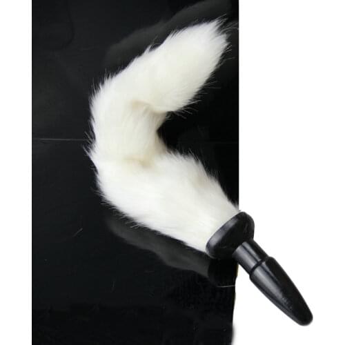 Wild Fox Tail Silicone Butt Plug unisex sexLife Backyard Stimulating Sexy Cat girls Anal Tails Sex Toys for Women men Adult Game