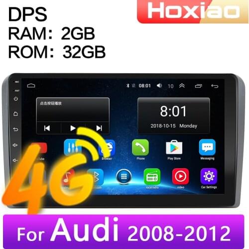 4G Android Car Radio Multimedia Video Player For Audi A3 2003 2004 2005 2006 2006 2007 2008 2009 2010 2011 Navigation GPS 2din