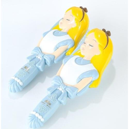 Disney new princess Alice comb cute 3D doll comb girl comb comb scalp anti-static toy comb cute fashion gift