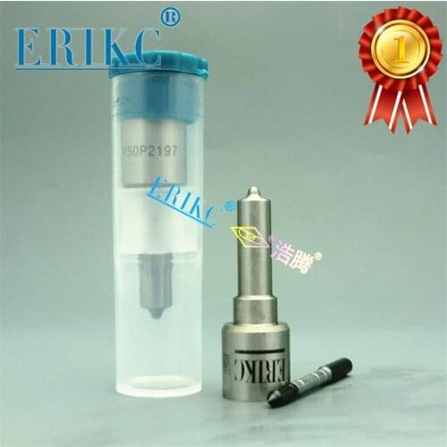 ERIKC DLLA150P2197 0433172037 Diesel common rail injector nozzle DLLA 150P2197 genuine fuel injecor nozzle P2197 for 0445120395