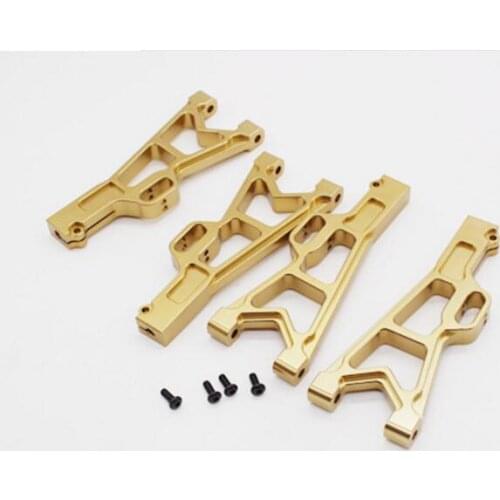 JLB Racing CHEETAH 1/10 Brushless RC Car spare parts Metal upgrades Lower Swing arm A arm EA1001