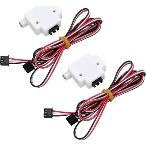 2 Pieces 3D Printer Part Material Detection Module With Wire For 1.75mm Filament Module Monitor Sensor