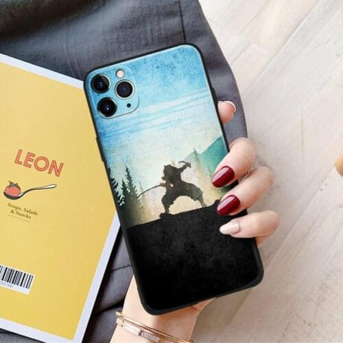 Kimetsu no Yaiba Demon Slayer Inosuke anime For iPhone se 6 6s 7 8 plus x xr xs 11 pro max soft silicone phone case cover shell