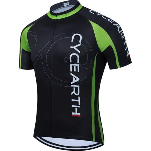 2021 New CYCEARTH New TEAM Men CYCLING JERSEY Bike Cycling Clothing Top quality Cycle Bicycle Sports Wear Ropa Ciclismo For MTB