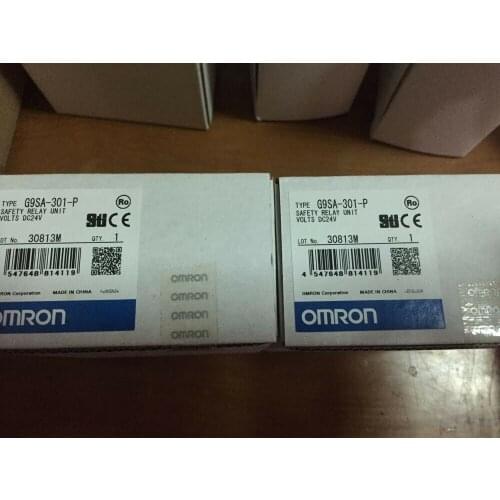 New Omron G9SA-301-P Safety Relay 24VDC G9SA301P Pulled From Running Equip