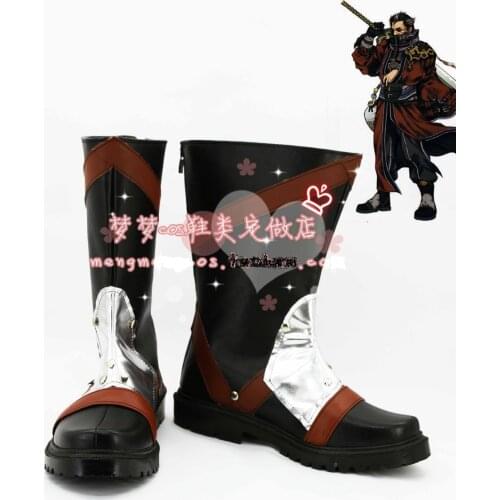 Final Fantasy Cosplay AURON COS Shoes Halloween Carnival Boots Cosplay
