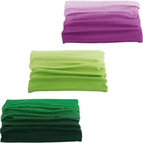 Solid Color Magic Headscarf Headwear Women Men Sun UV Shade Bandana Balaclava Hair Scarves Face Neck Wraps Hair Accessories