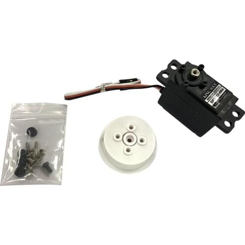 Sail Winch Servo 55G Plastic Gears 10.63Kg.cm Torque 6 Turns Travel